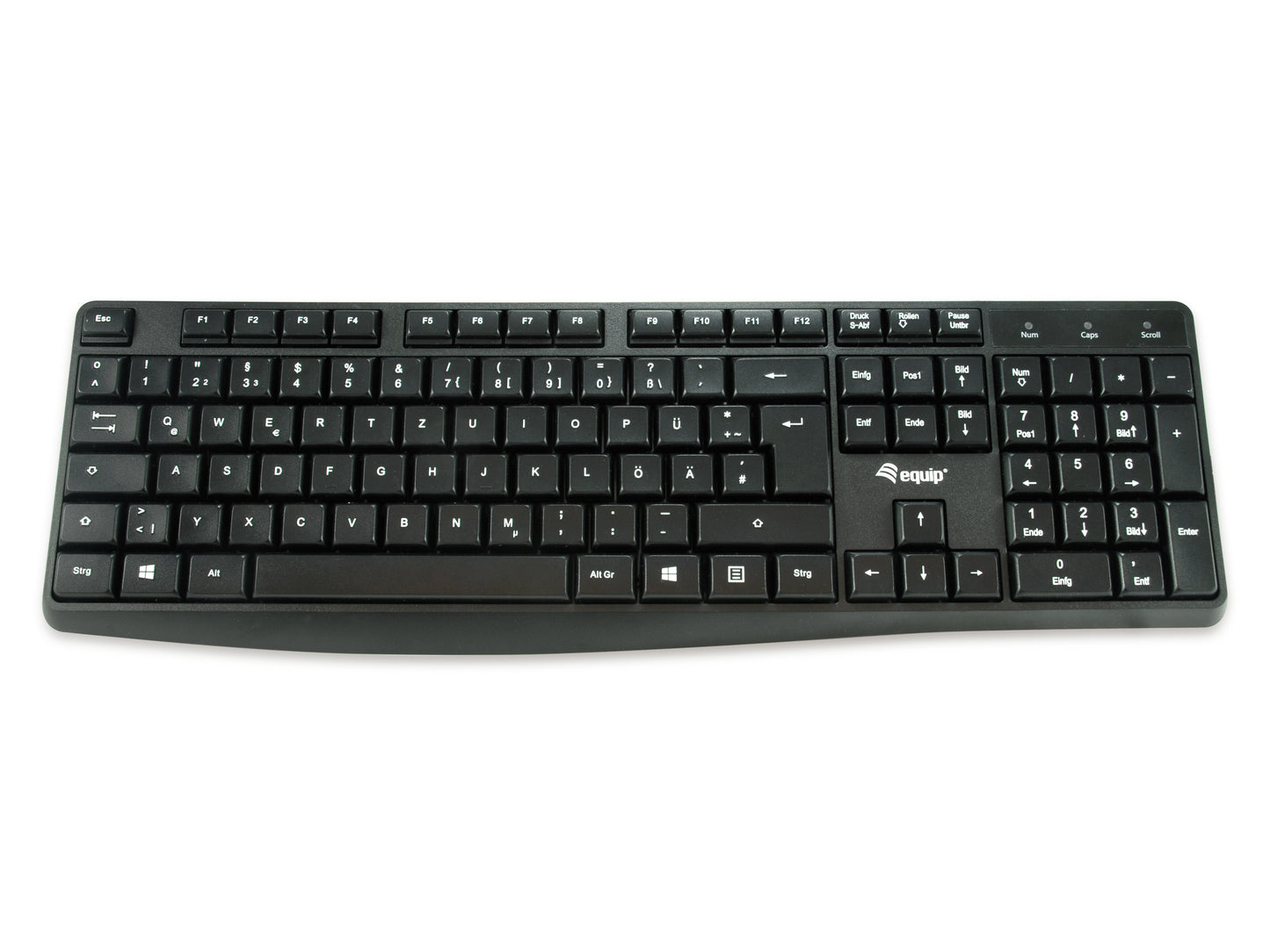 EQUIP 105 Keys USB Keyboard Black (EQ245211)