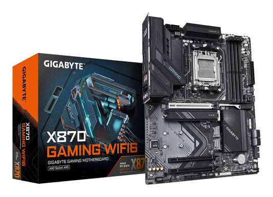 GIGABYTE X870 GAMING WIFI6: (AM5) 4xDDR5 DP HDMI ATX