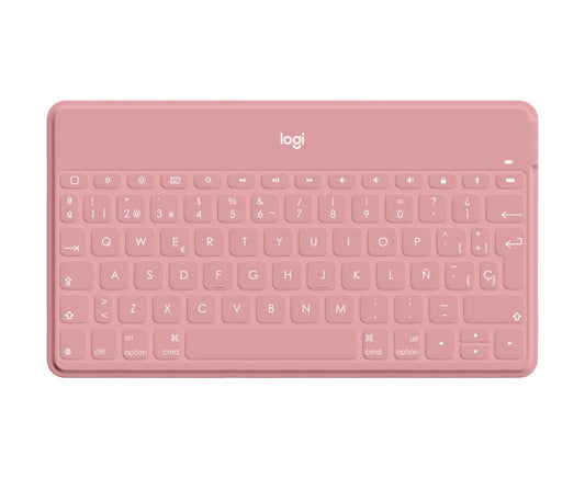 LOGITECH KEYS TO GO WIRELESS KEYBOARD FOR MACOS ROSE