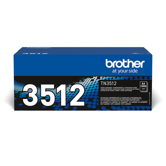 Toner BROTHER Laser Negro 12000 páginas (TN-3512)