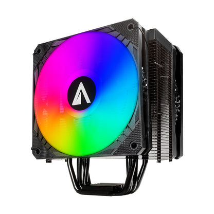 Ventilador Abysm Snow IV 2x120mm ARGB Negro (AB832407)
