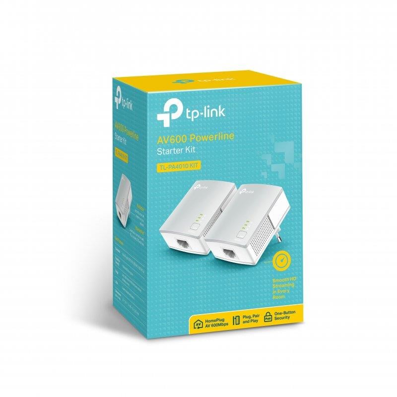 POWERLINE TP-LINK TL-PA4010KIT ETHERNET 2UDS 500M