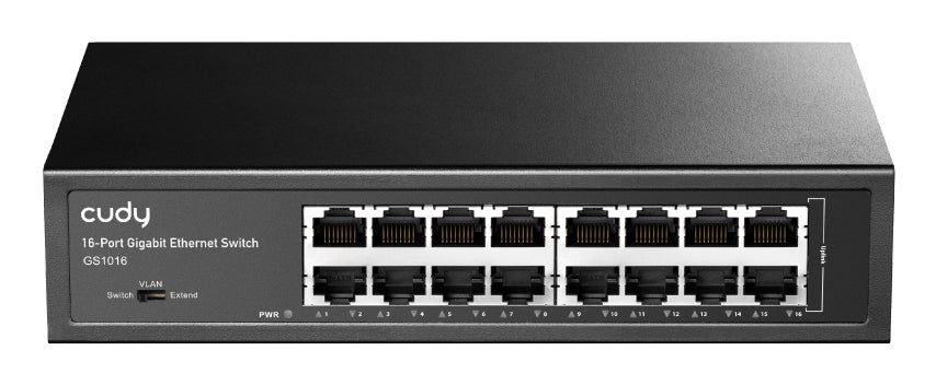 CUDY 16-Port Gigabit Rackmount Switch (GS1016)