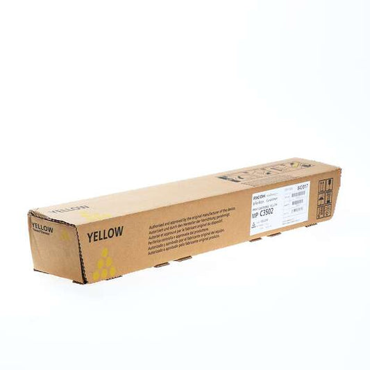 Ricoh Aficio MP-C3002/MP-C3502 Yellow Original Toner Cartridge - 842017/841652/841740