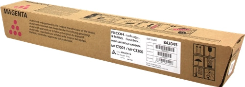 Ricoh Aficio MP-C2800/MP-C3300/MP-C3001/MP-C3501 Magenta Original Toner Cartridge - 841126/842045/841426