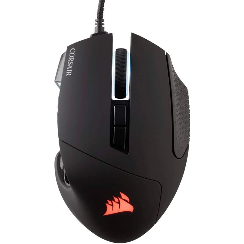 RATON GAMING CORSAIR SCIMITAR ELITE  RGB USB 16K DPI BLACK
