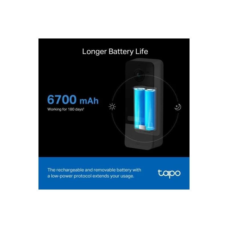 VIDEOPORTERO + TIMBRE TP-LINK TAPO D230S1 2K 5MP