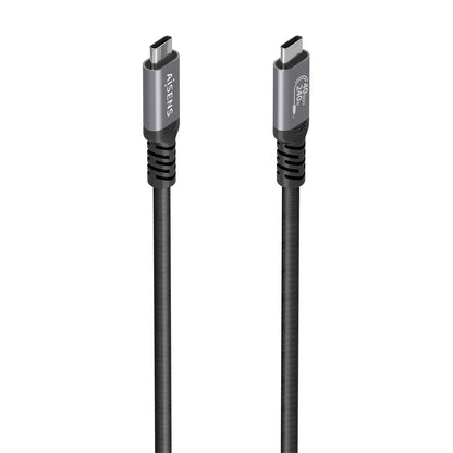 AISENS USB-C 4.0/M PD 240W 1m Black Cable (A156-0994)