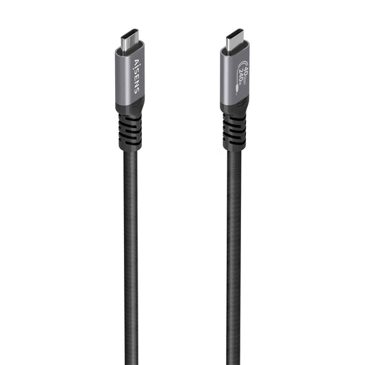 Cable AISENS USB-C 4.0/M PD 240W 1m Negro (A156-0994)