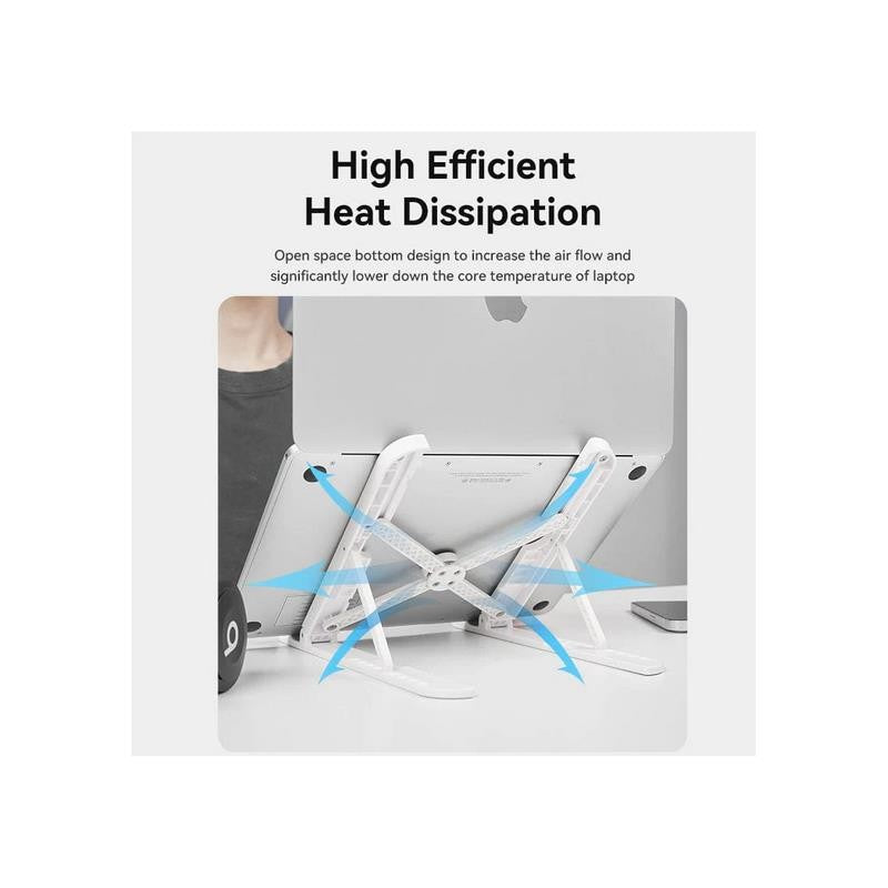 SOPORTE VENTION SOBREMESA PARA NOTEBOOK/TABLET HASTA 17.3" REG.ALTURA WHITE