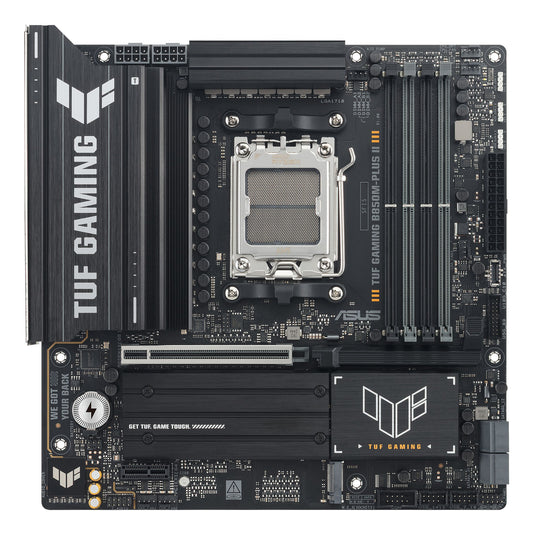 ASUS TUF GAMING B850M-PLUS II: (AM5) 4DDR5 HDMI DP mATX