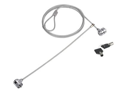 Cable Seguridad CONCEPTRONIC 1.5m 2 Llaves(CNBSLOCK15T)