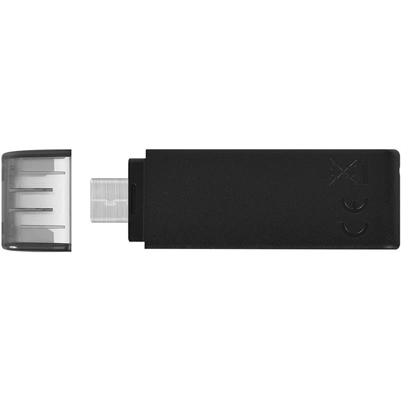 PEN DRIVE 64GB KINGSTON USB-C 3.1 BLACK