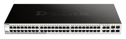 D-Link Switch 48 puertos RJ45 10/100/1000mbps 4 puertos SFP gestionable sobremesa, montaje en rack (DGS-1210-48) - vista 2