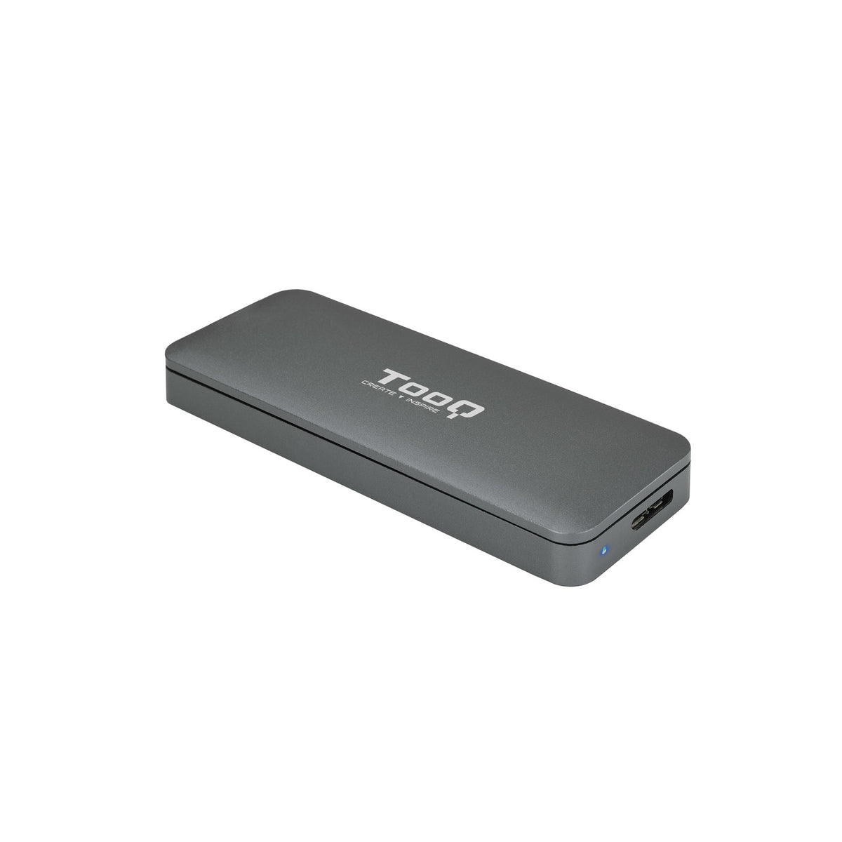 Caja TooQ SSD M.2 SATA USB 3.0 Negra (TQE-2281G) (TQE-2280B)