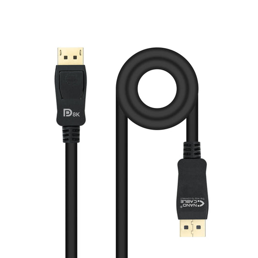 Nanocable DP/M to DP/M 2m Black (10.15.2502)