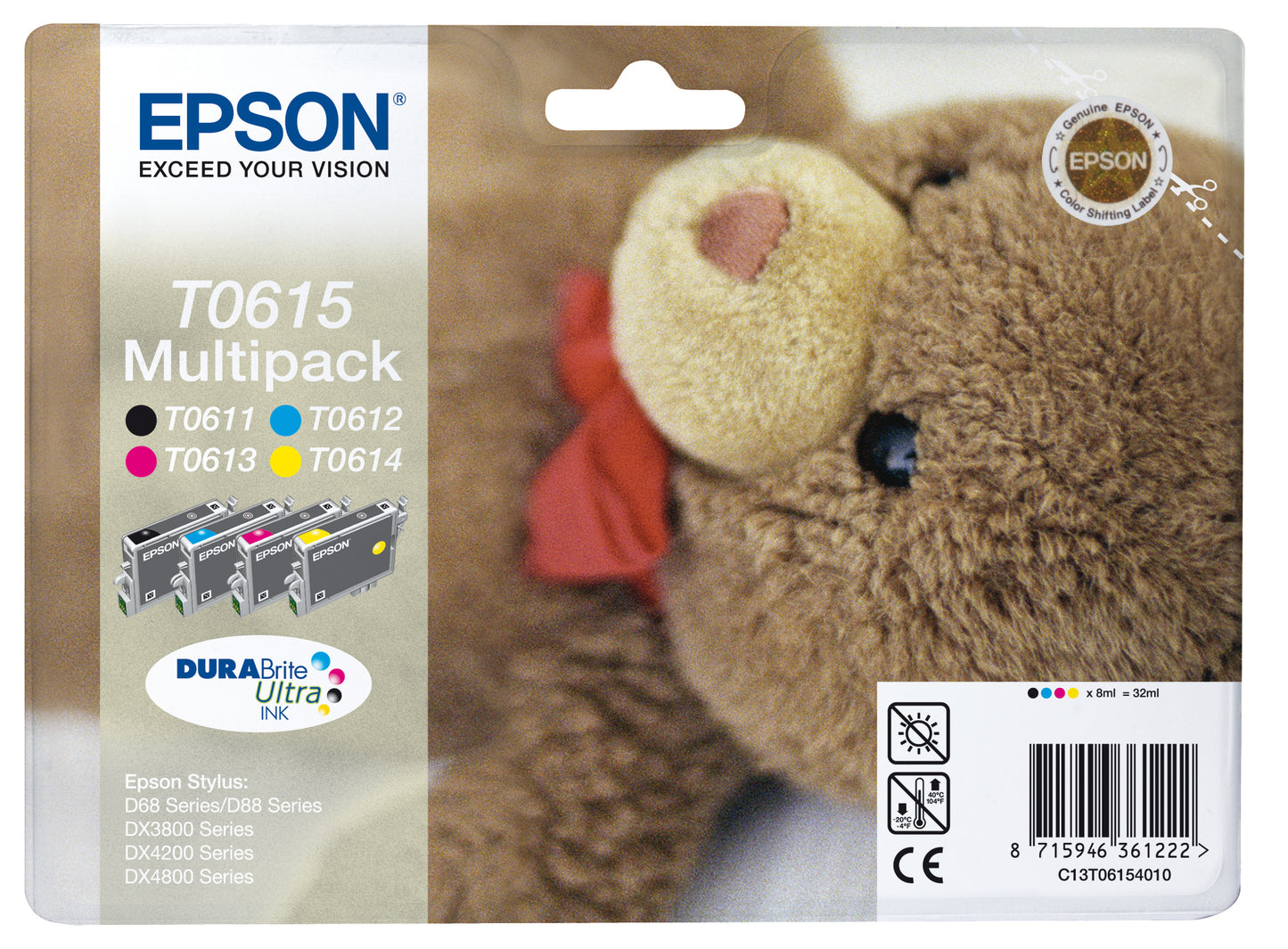 EPSON C13T06154010 MULTIPACK T0615 INK