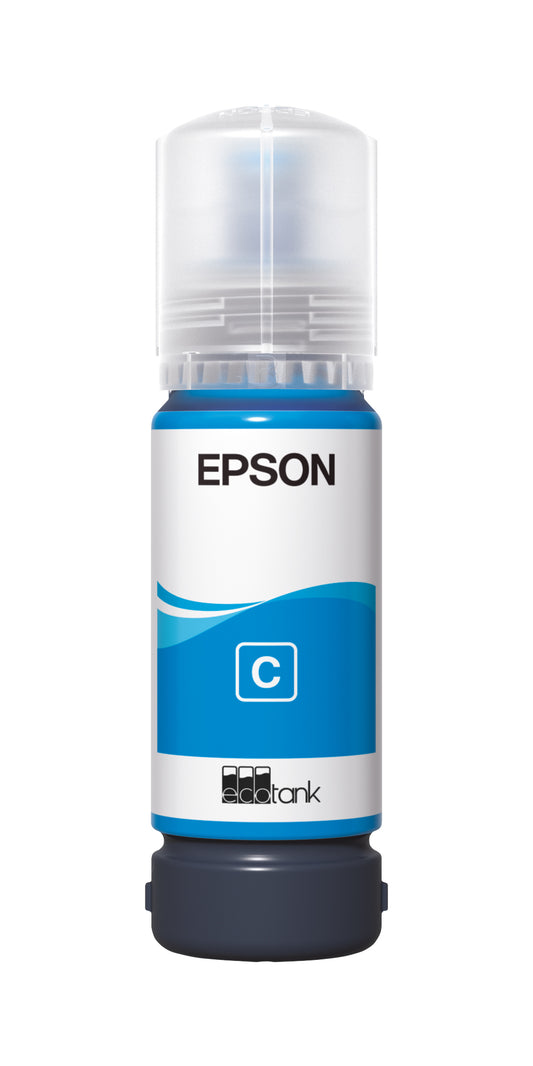 Epson 107 Cyan Original Ink Bottle - C13T09B240. 70 ml