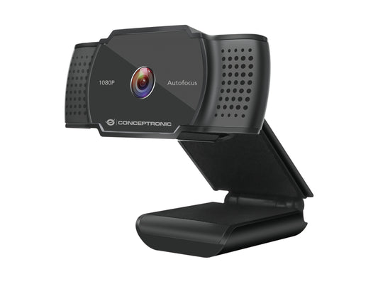 WebCam CONCEPTRONIC 2K FHD Micrófono Negra (AMDIS06B)