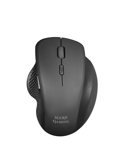 Ratón Mars Gaming Mecánico RF 3200dpi Negro (MMWERGO)