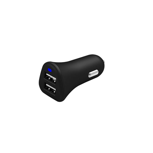 CELLY 2xUSB-A 2.0 Black Car Charger (PCCC2USBBK)