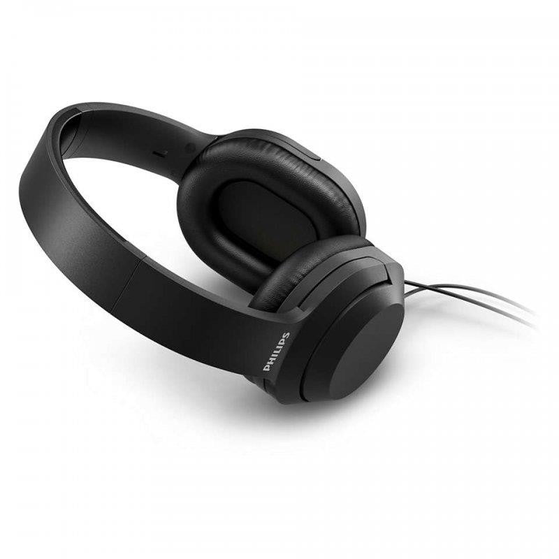 AURICULARES + MICROFONO PHILIPS TAH2005 JACK 3.5 BLACK