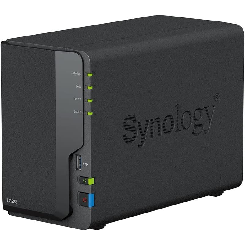 UNIDAD NAS SYNOLOGY 2 HDD/SSD DISKTATION CPU 1.7GHZ 4 NUCLEOS