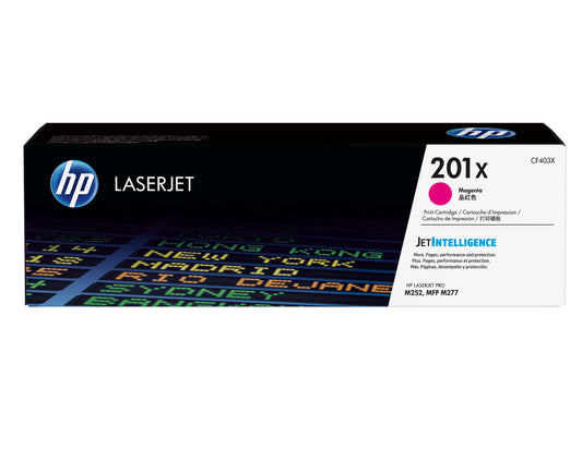 Toner HP LaserJet Pro 201X Magenta 2300 pág (CF403X)