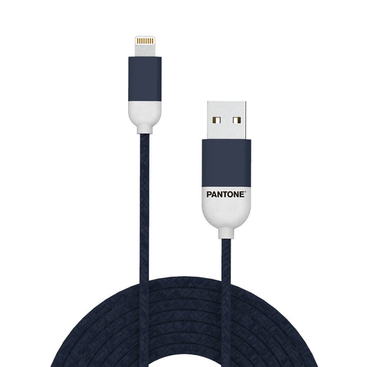 PANTONE USB-A/M to Lightning/M Cable Blue (PT-LCS001-5N)