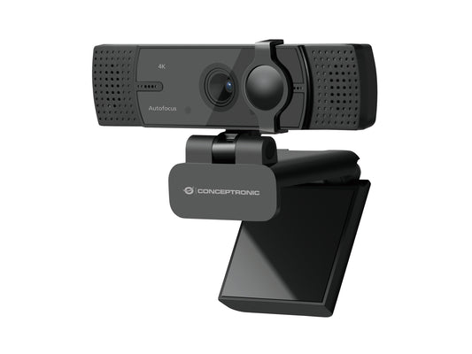 WebCam CONCEPTRONIC 4K USB Micrófono Negra (AMDIS08B)