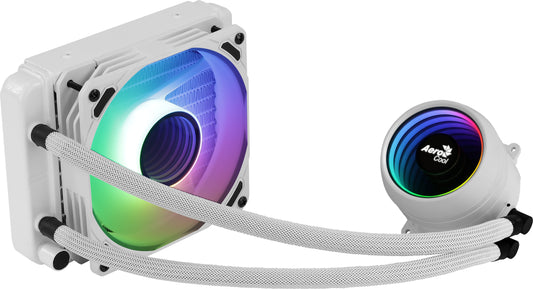 Ref. Liquid CPU AEROCOOL 120mm RGB White (MIRAGEL120W)