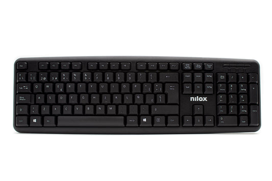 NILOX Compact USB Keyboard Black (NXKBE000002)