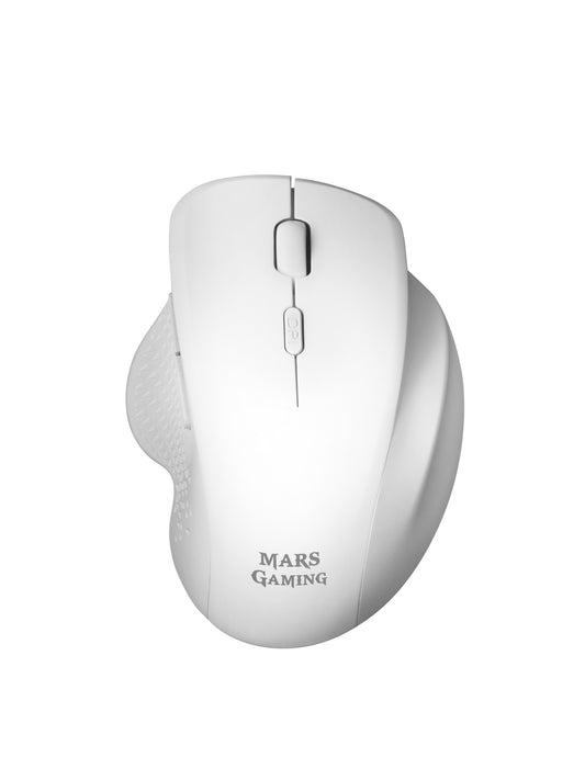 Mars Gaming Wireless Mouse 3200dpi White (MMWERGOW)