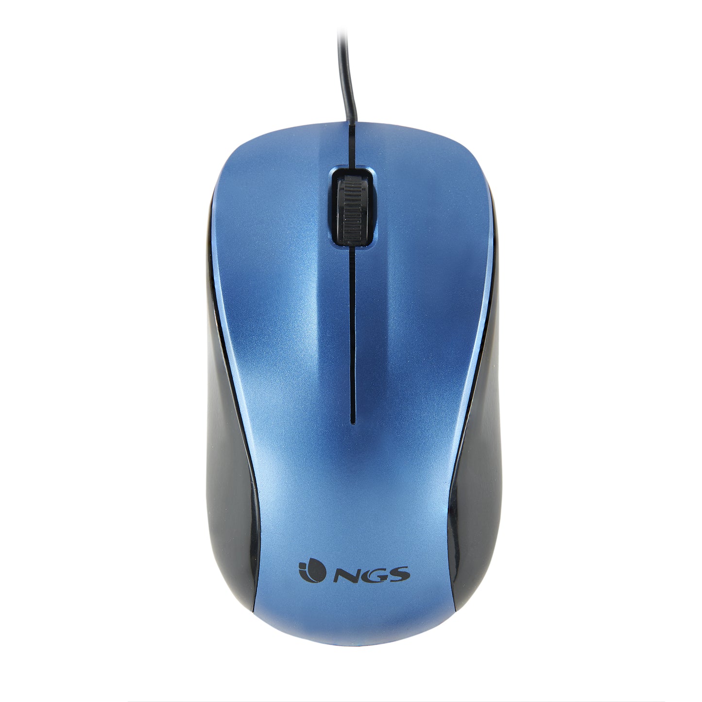 Ratón NGS Óptico USB-A 1200dpi Negro/Gris (CREW)