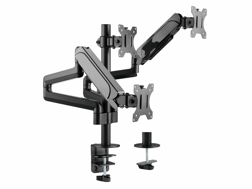 Desk Mount EQUIP 3-Arm 17-27" Tilt/Swivel(EQ650134)