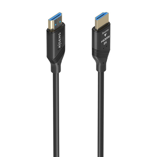 AISENS HDMI 2.1 AOC 8K M/M 25m Black Cable (A153-0936)