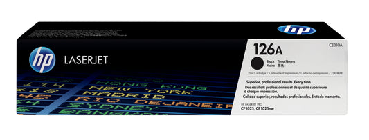 Toner HP LaserJet Pro 126A Negro 1200 páginas (CE310A)