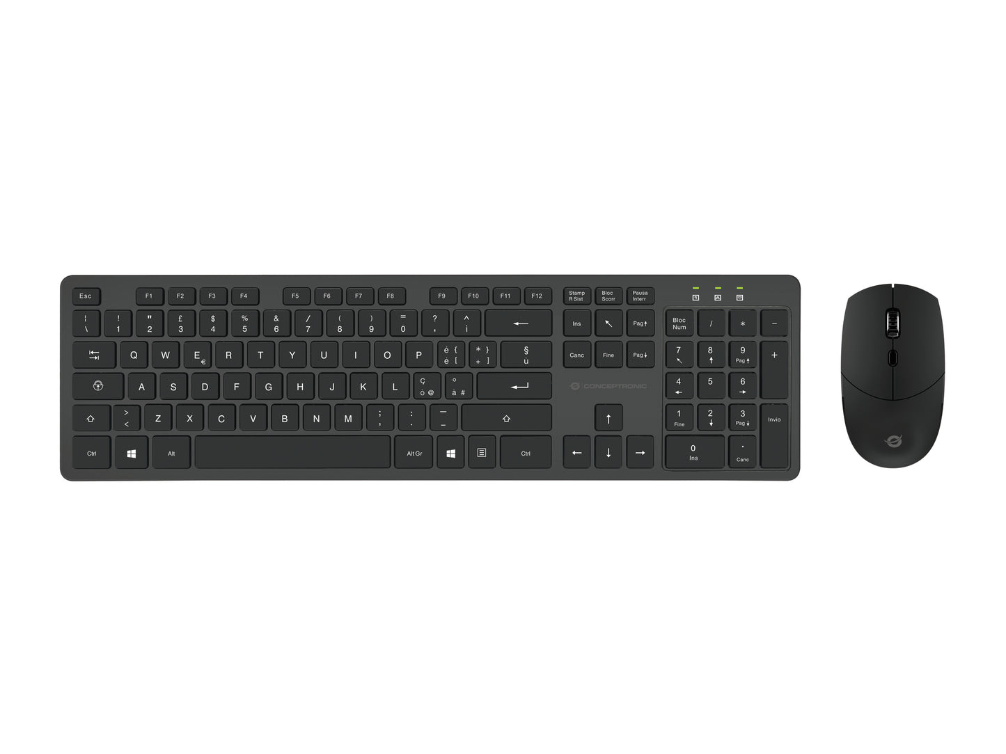 Mouse CONCEPTRONIC RF Italian Black (ORAZIO01IT)
