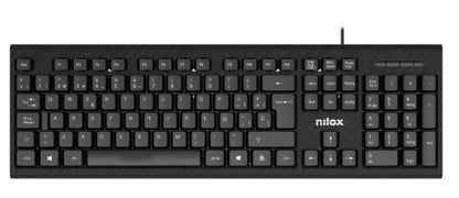 NILOX USB Black Keyboard+Mouse (NXKME0011)