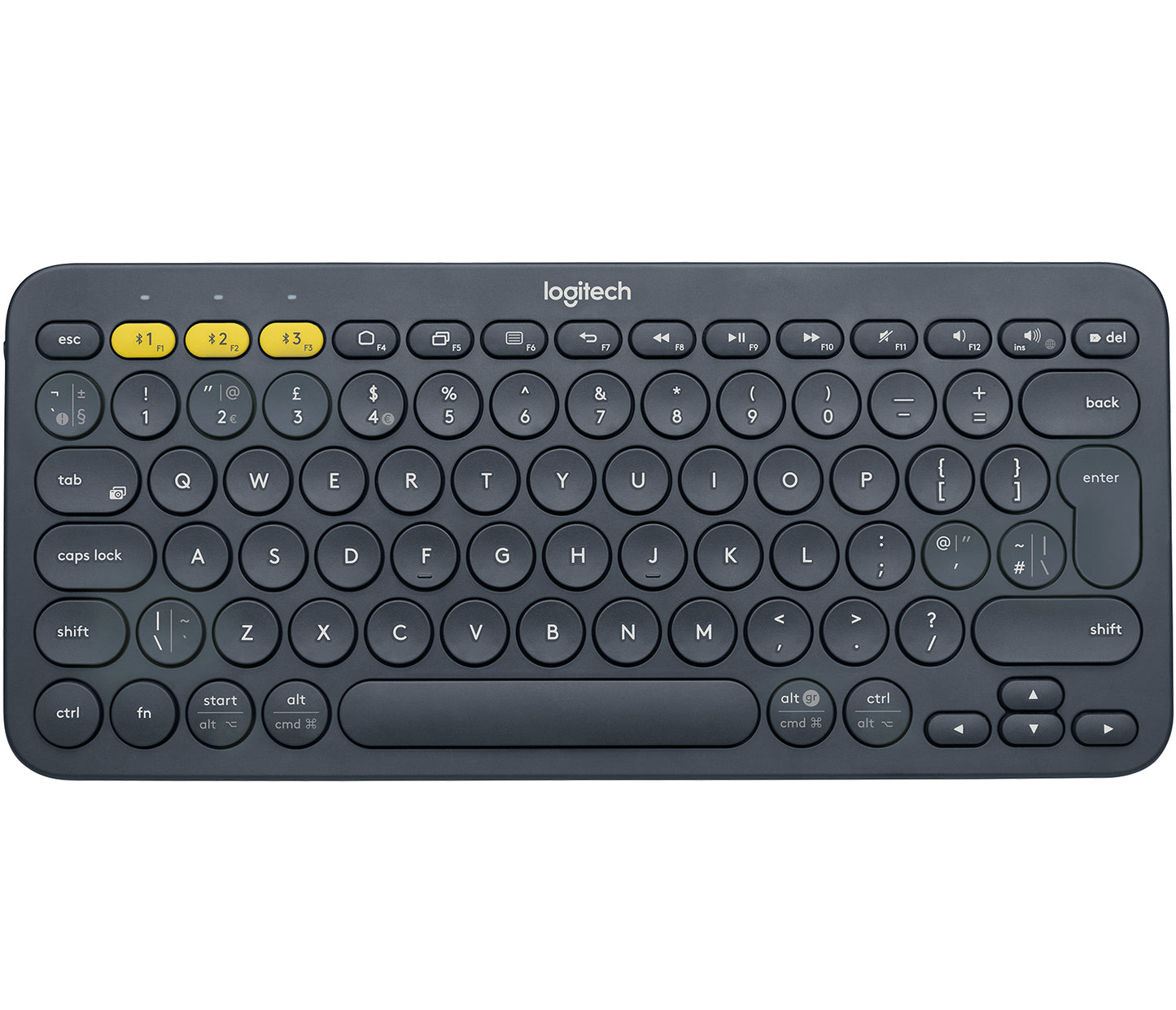 LOGITECH K380 Bluetooth Russian Black Keyboard (920-007584)