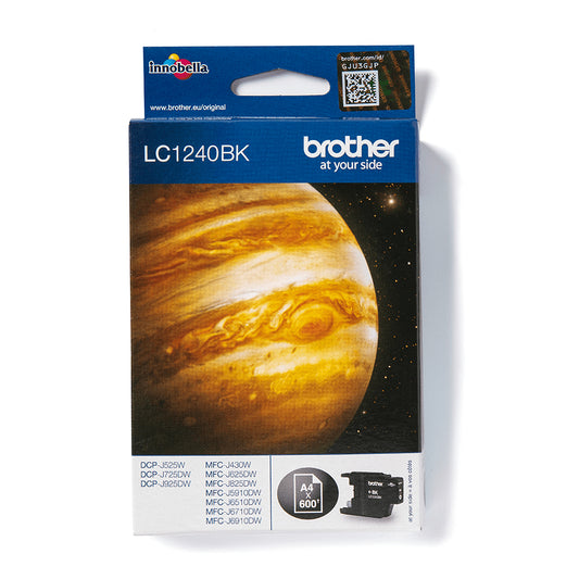 Ink BROTHER Black 600 Pg LC1240BK