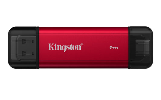 Kingston 1TB Dual USB-A/C 3.1 Black/Red SSD (SPSD/1TB)