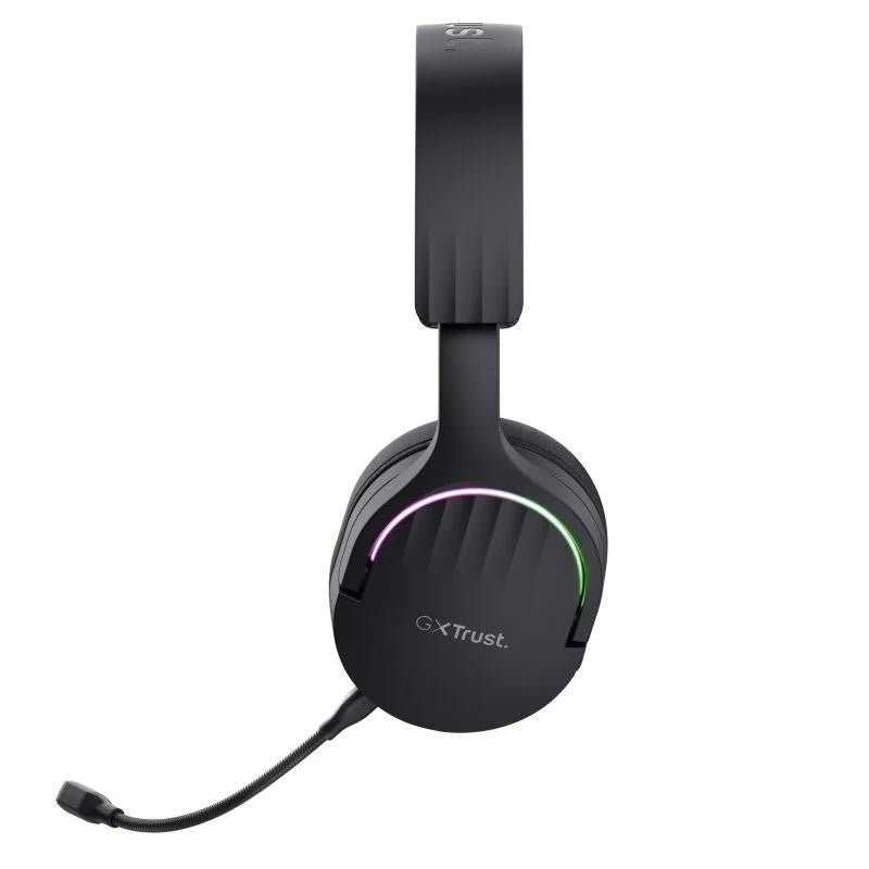 AURICULARES + MICROFONO TRUST GAMING RGB GXT 491 FAYZO HEADSET WIRELESS