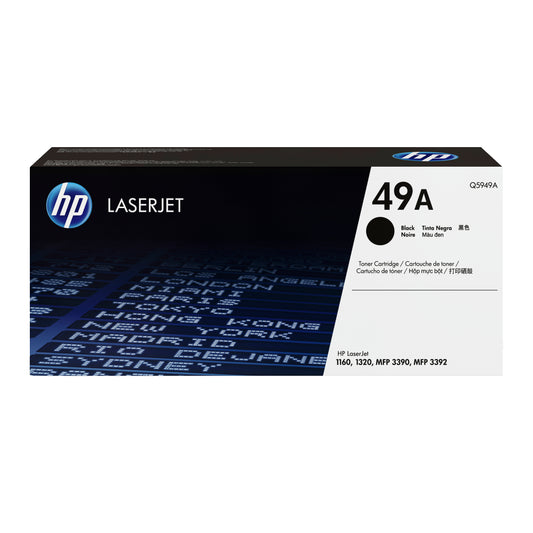 Toner HP LaserJet 49A Negro 2500 páginas (Q5949A)