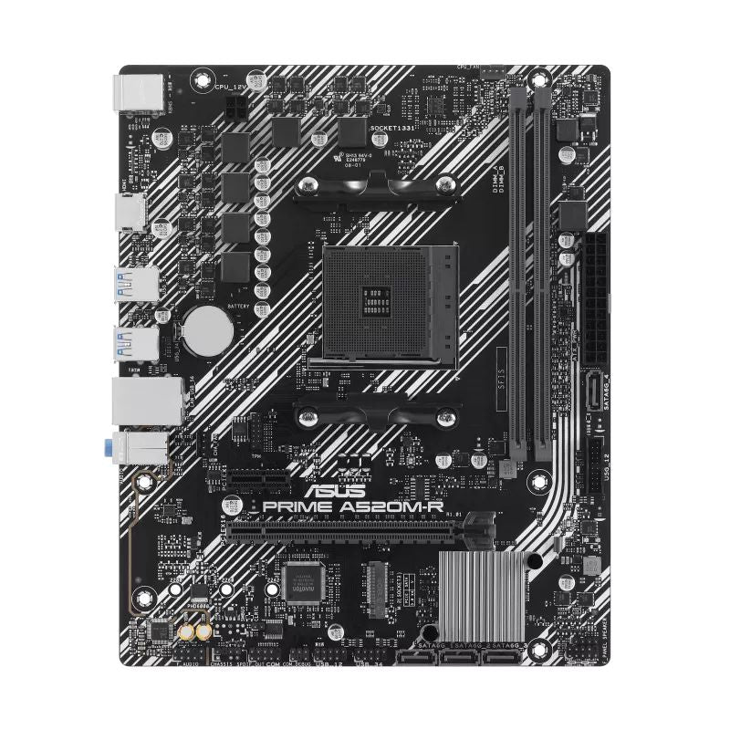 ASUS PRIME A520M-R: (AM4) 2DDR4 USB HDMI RJ45 mATX