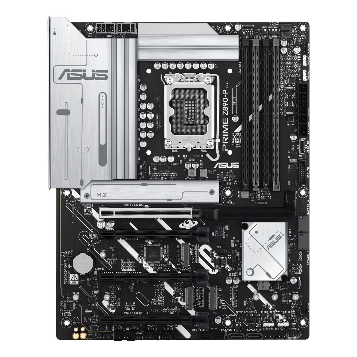 ASUS PRIME Z890-P: (1851) 4xDDR5 USB DP HDMI RJ45 ATX