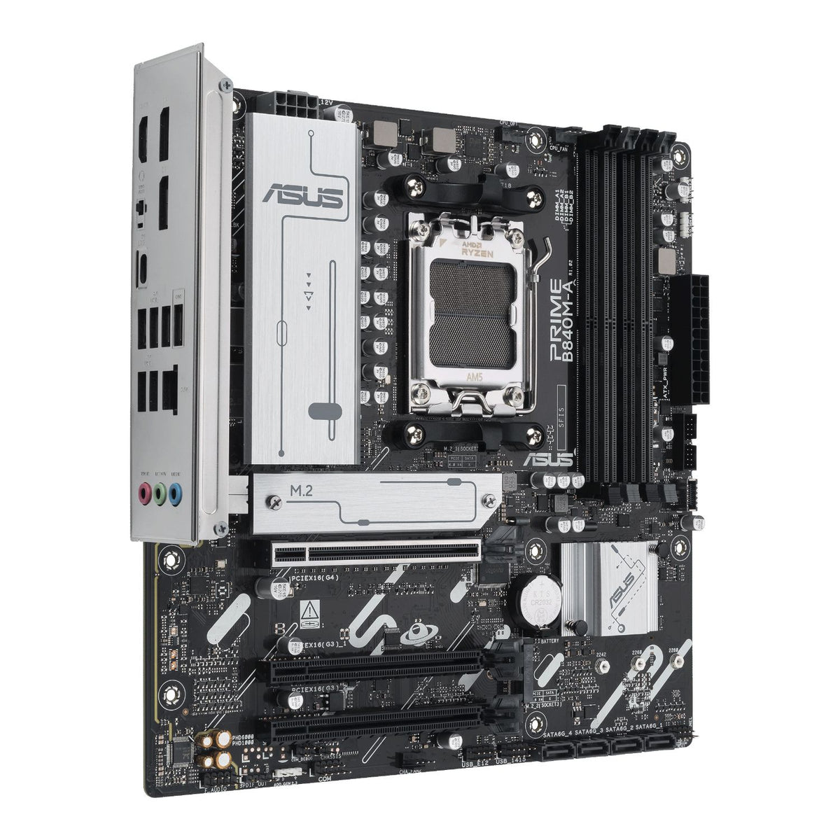 ASUS PRIME B840M-A-CSM: (AM5) 4DDR5 4SATA6 Usb-C HDMI