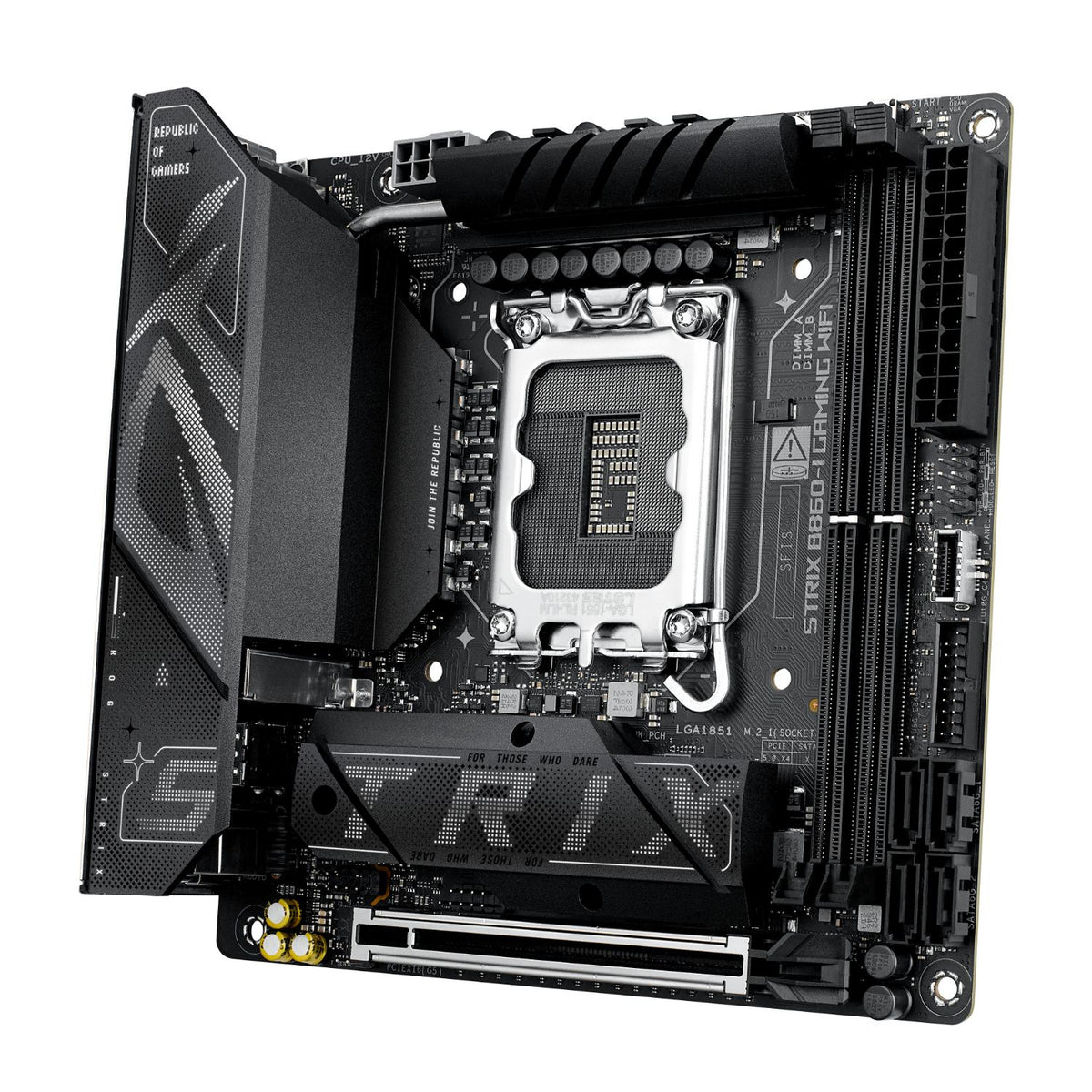 ASUS ROG STRIX B860-I GAMING WIFI: (LGA1851) 2DDR5 HDMI