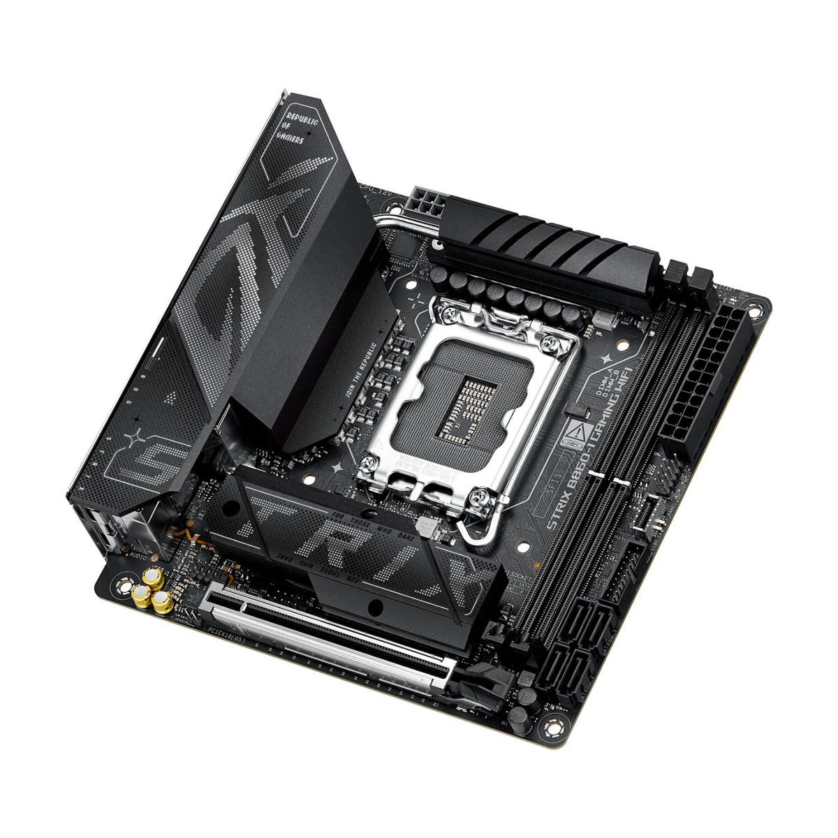 ASUS ROG STRIX B860-I GAMING WIFI: (LGA1851) 2DDR5 HDMI