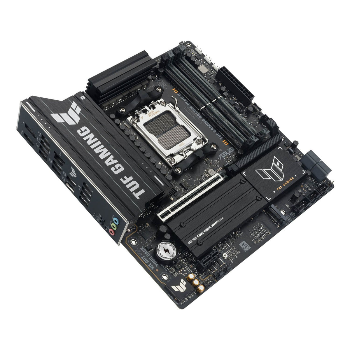 ASUS TUF GAMING B850M-PLUS II:(AM5) 4DDR5 HDMI DP mATX